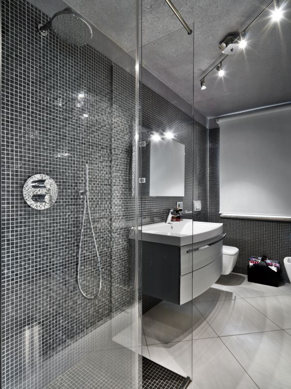 Luxury Walk-in Shower with Rainhead